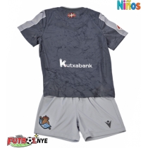 Camiseta Real Sociedad Visitante Equipación para niños 2025-26 manga corta (+ pantalones cortos)